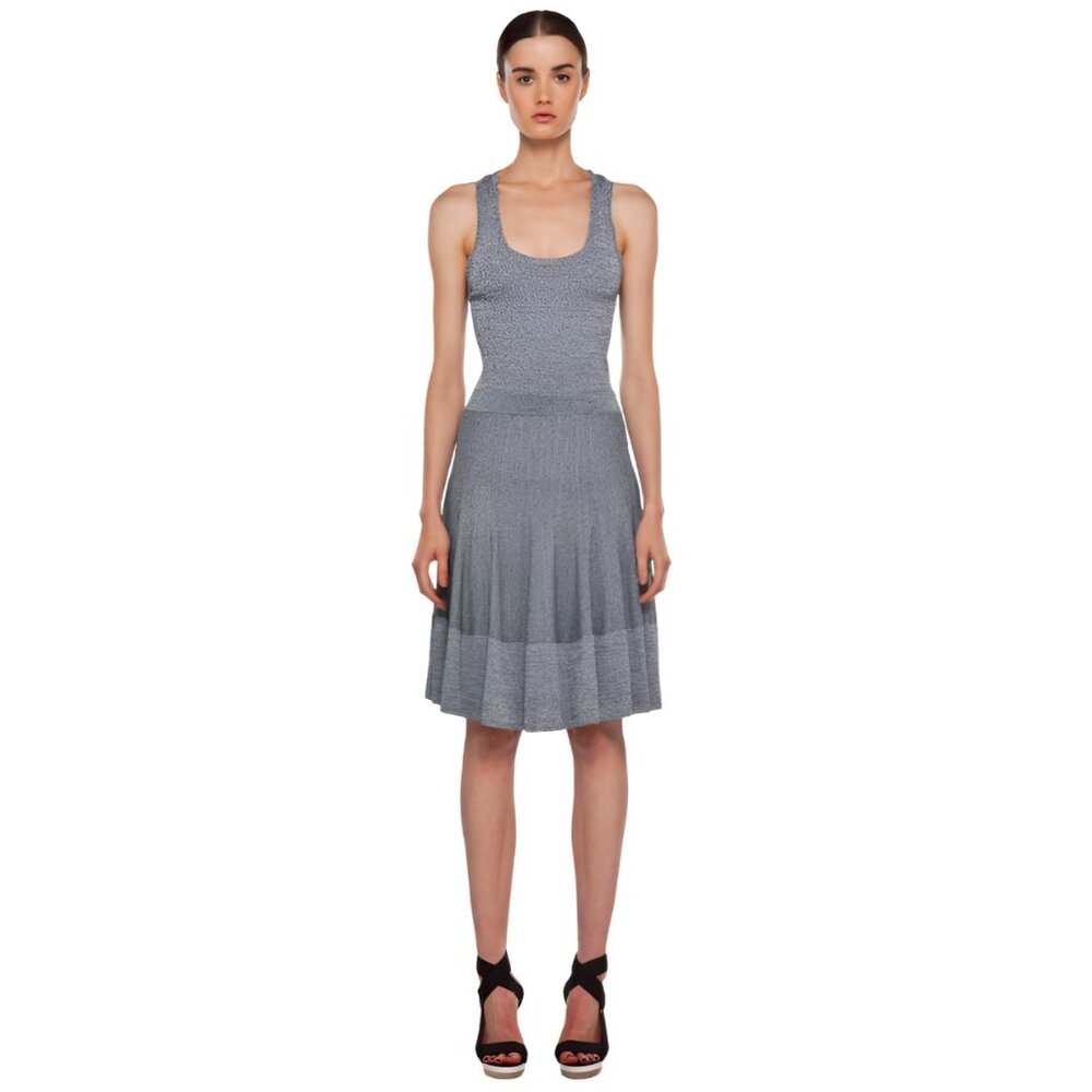 A.L.C. Ariana Dress Healther Gray / Black Size S